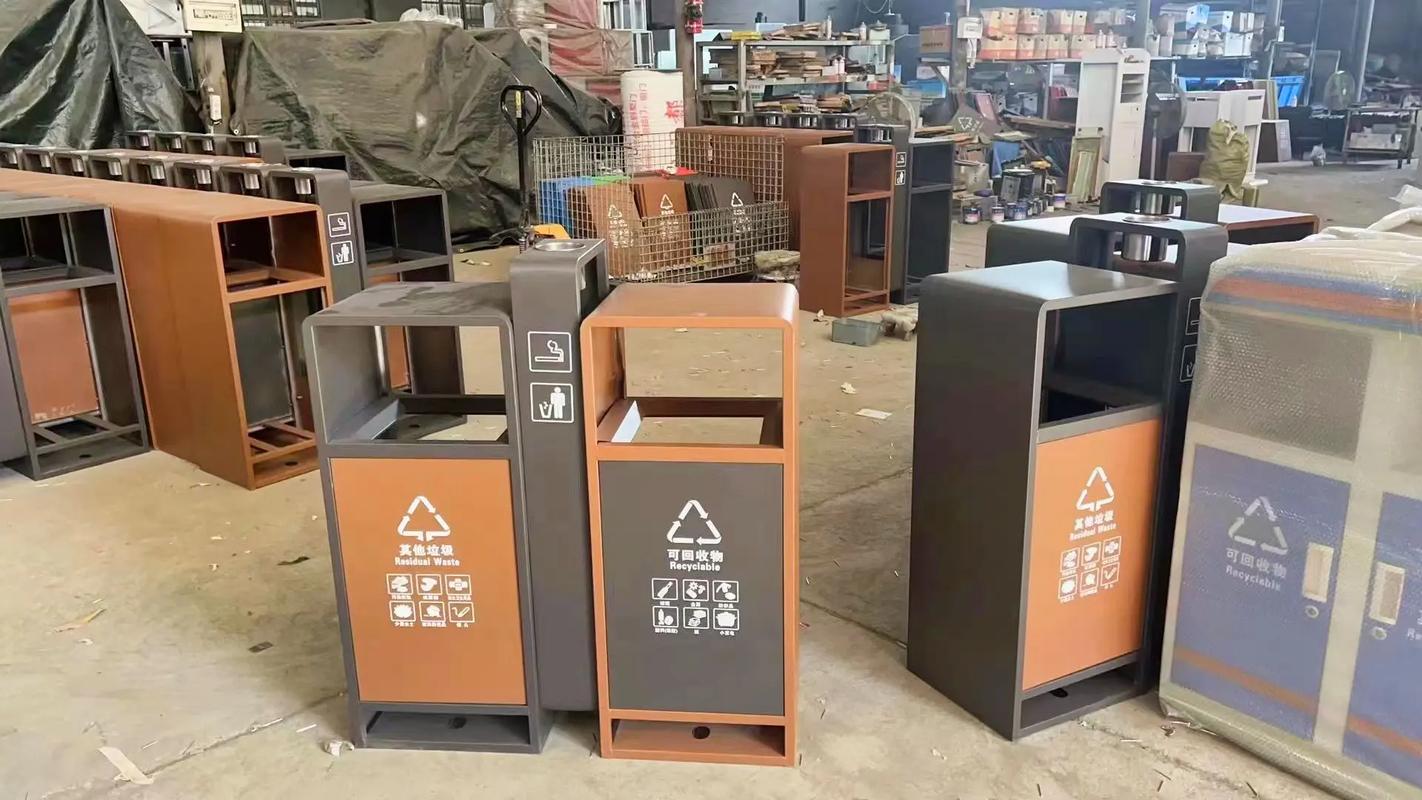 西安環衛環保產品定制工廠 垃圾桶、果皮箱、公園椅與花箱一站式解決方案